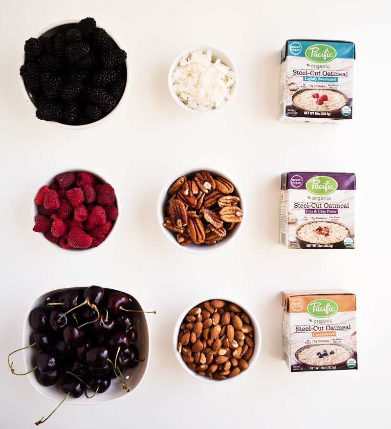 Brûléed Oats with Nuts & Berries: 3 Ways | thekitchenpaper.com