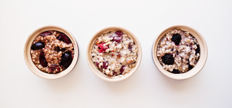 Brûléed Oats with Nuts & Berries: 3 Ways | thekitchenpaper.com