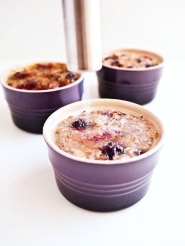 Brûléed Oats with Nuts & Berries: 3 Ways | thekitchenpaper.com