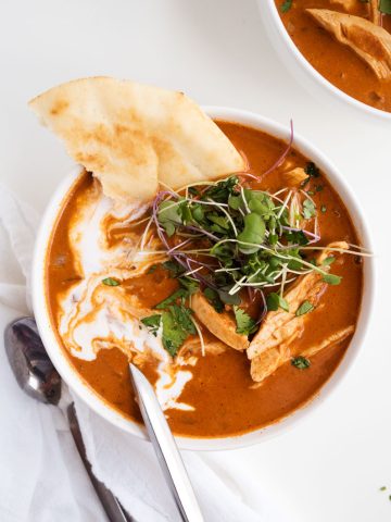 Butter Chicken Soup | The Kitchen Paper