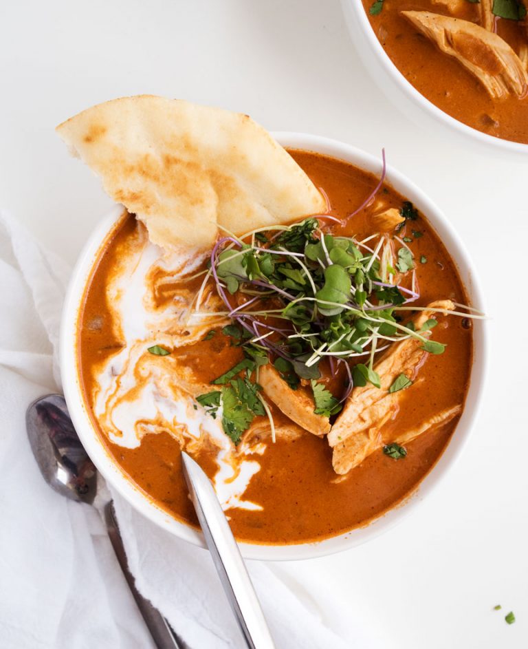 Butter Chicken Soup | The Kitchen Paper
