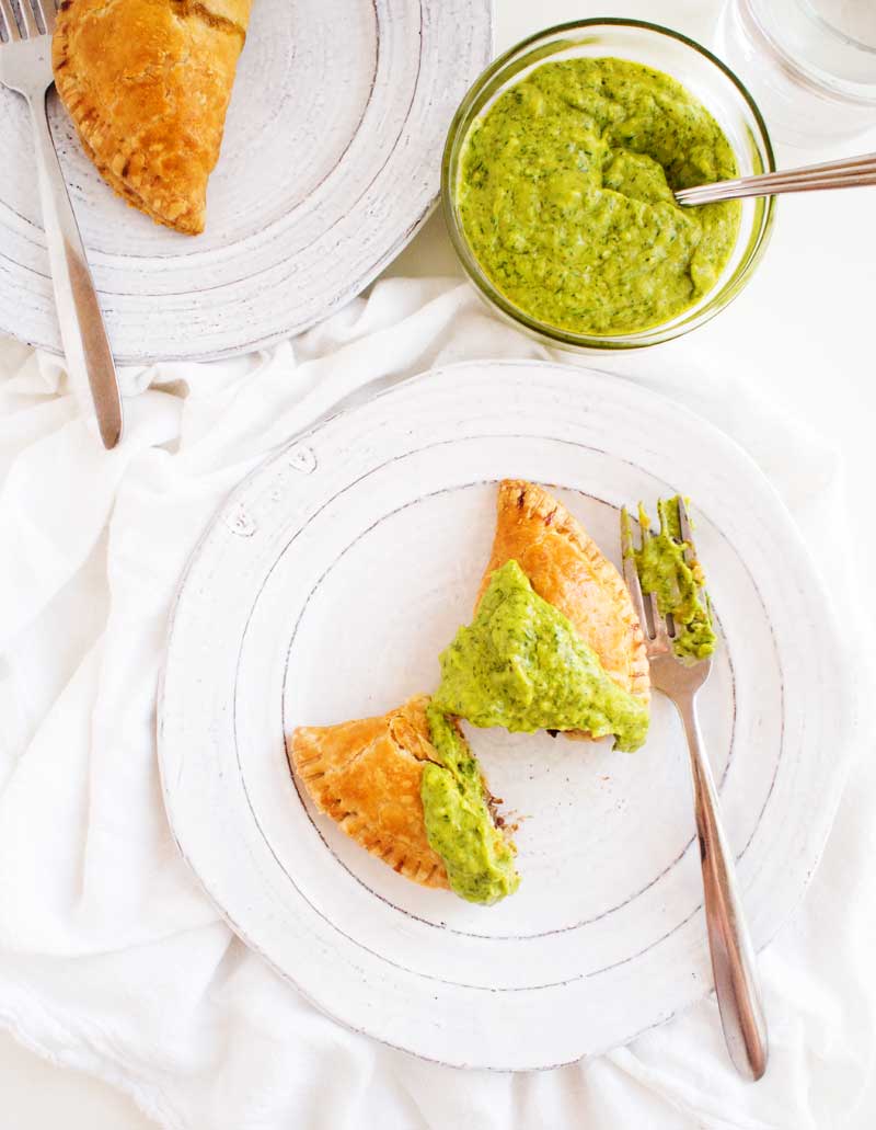 Butternut Refried Black Bean Empanadas | thekitchenpaper.com