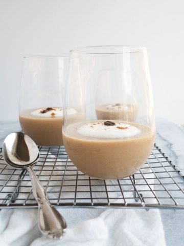 Cashew Milk Chai Pudding | The Kitchen Paper