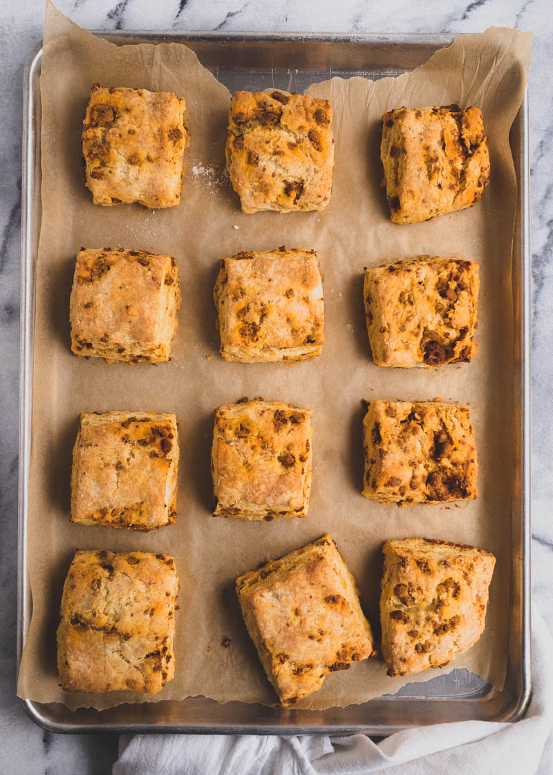 Chorizo Biscuits | The Kitchen Paper