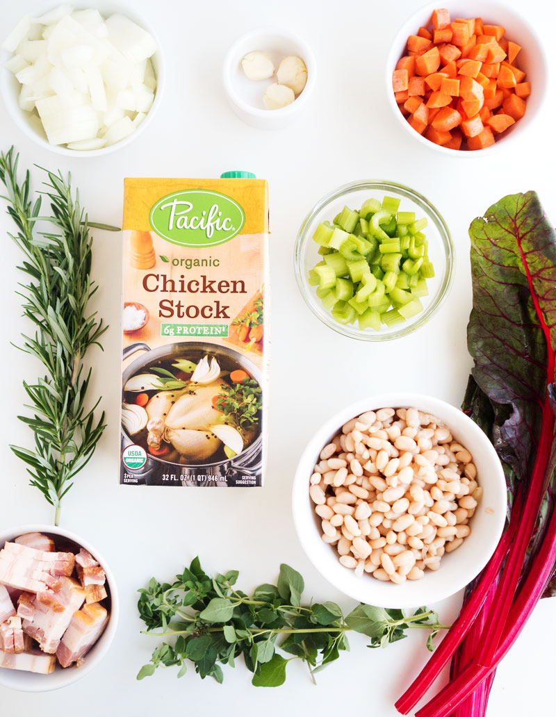 Classic White Bean Soup | The Kitchen Paper