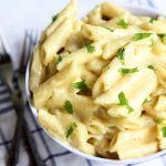 Creamy Garlic Butter Pasta | thekitchenpaper.com