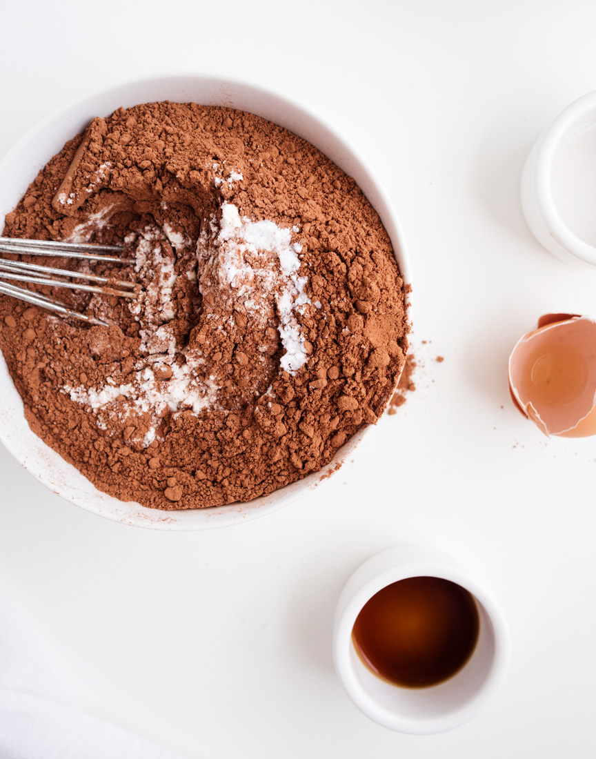 Double Dark Chocolate Chip Cookies | thekitchenpaper.com