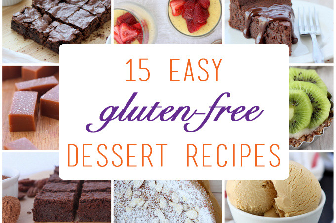 15 Easy Gluten-Free Dessert Recipes