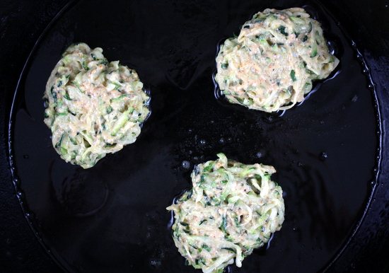 zucchini fritters