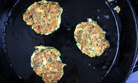 zucchini fritters