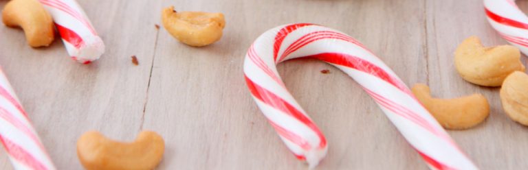 White Chocolate Candy Cane Cashew Butter