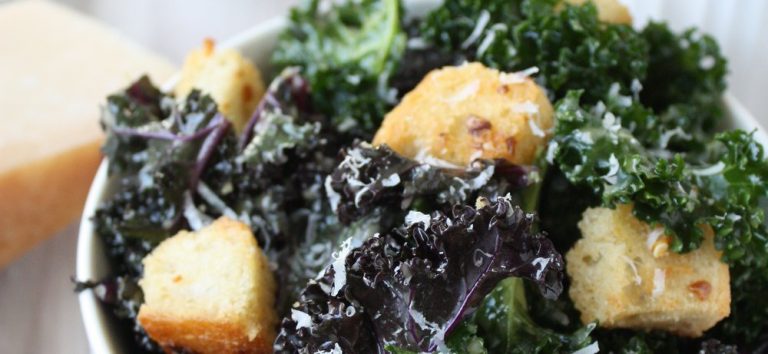Kale Caesar Salad