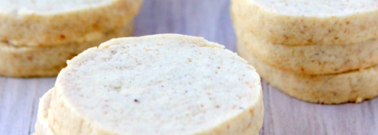 Brown Butter Lime Shortbread Cookies