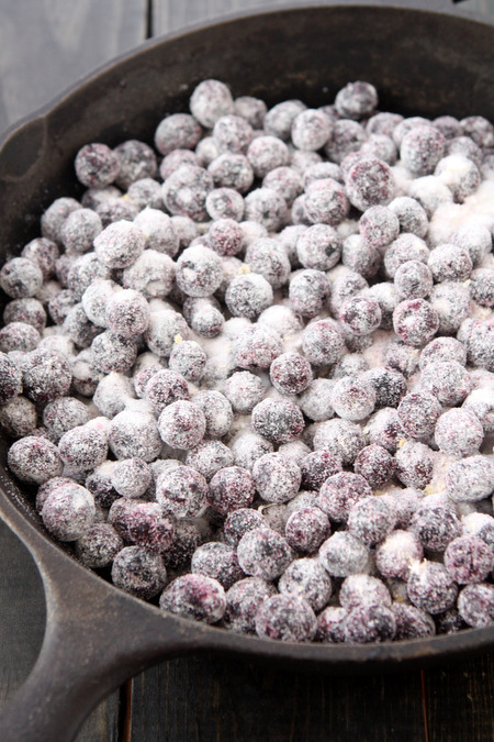 Skillet Blueberry Crisp | thekitchenpaper.com