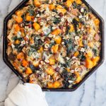 Winter Vegetable Gruyere Strata | The Kitchen Paper