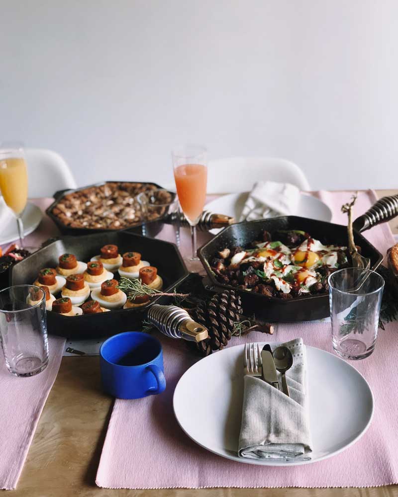 Winter Vegetable Gruyere Strata | The Kitchen Paper