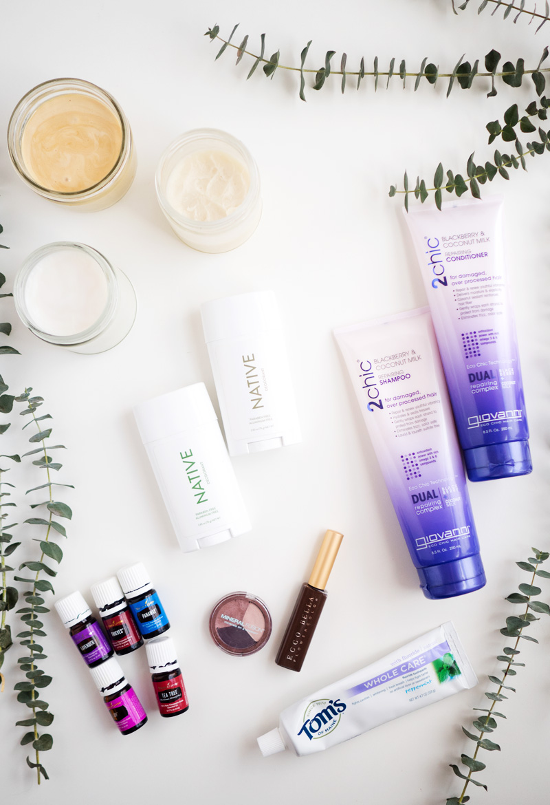 Natural Beauty Products I Use Every Day | the kitchen paper