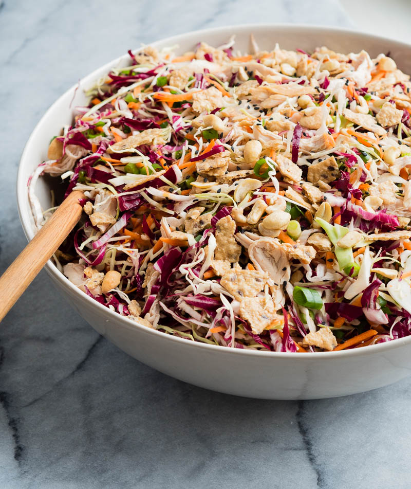 Sesame Chicken Crunch Salad | The Kitchen Paper