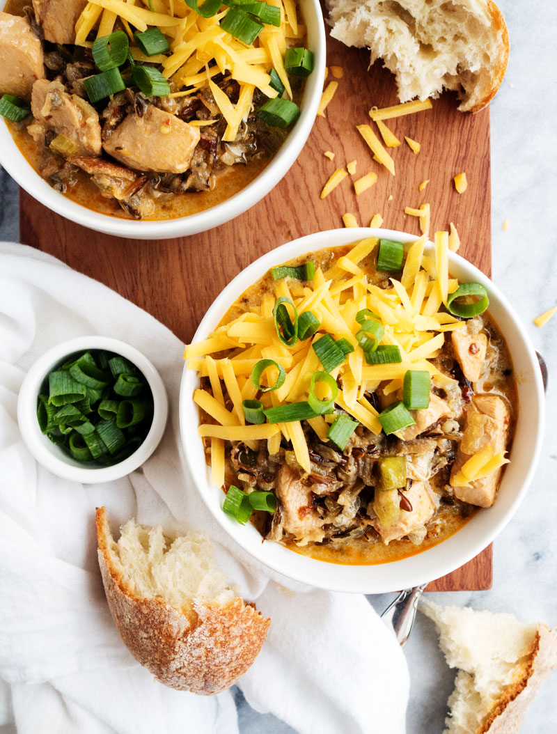 Spicy Chicken and Rice Chowder | The Kitchen Paper