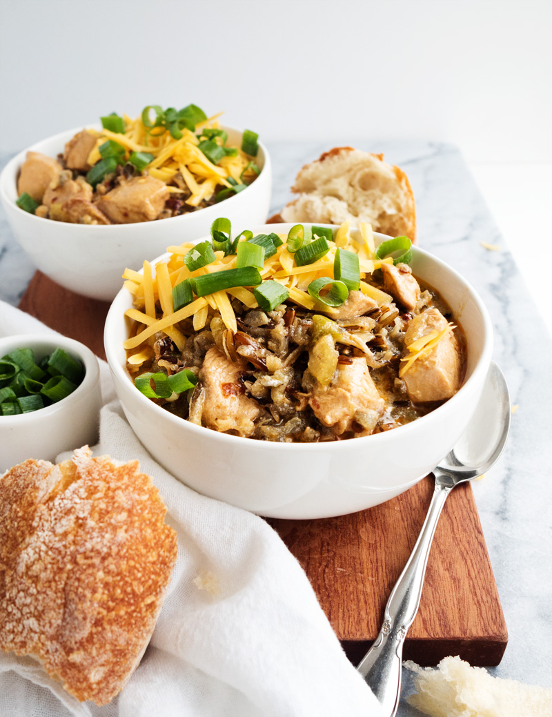 Spicy Chicken and Rice Chowder | The Kitchen Paper