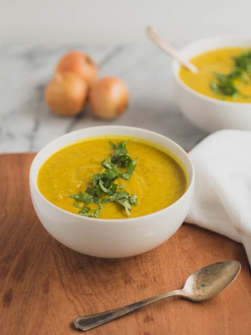 Turmeric Broccoli Soup | The Kitchen Paper